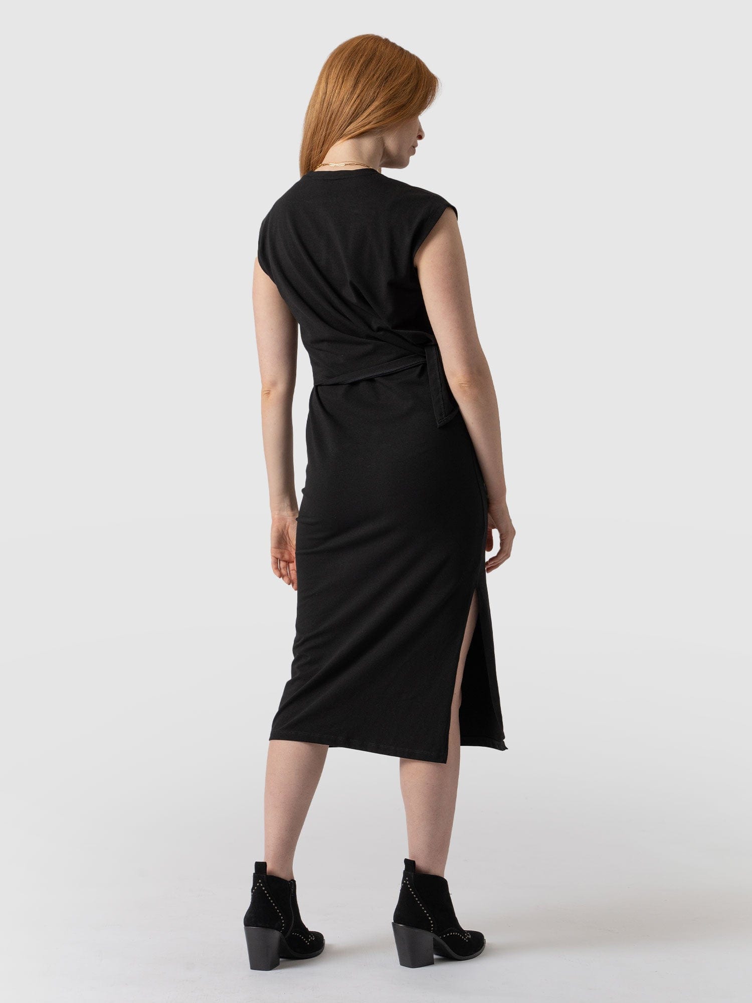 Kensal Knot Dress Black - Women's Dresses | Saint + Sofia® USA